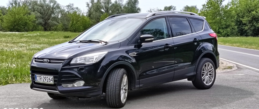 Ford Kuga cena 47500 przebieg: 169800, rok produkcji 2013 z Człuchów małe 277